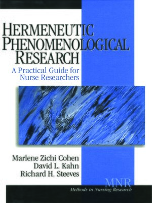 cover image of Hermeneutic Phenomenological Research